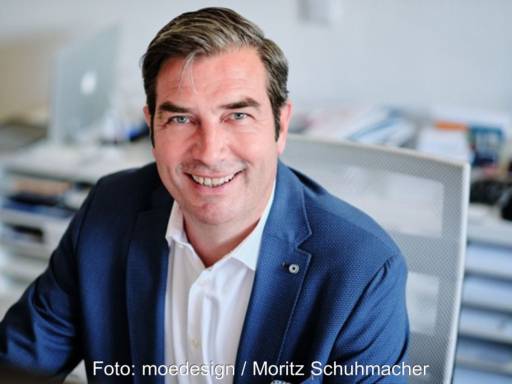 Portrait von Jürgen Scheurer, dem neuen Geschäftsführer der Plattform EE BW