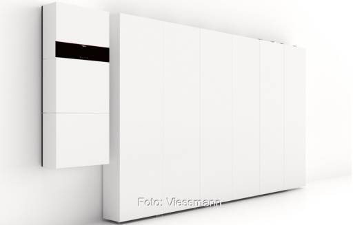 Im Bild das Heizsystem Viessmann Invisible.