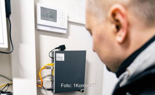 Im Bild eine Installation, 1Komma5° bindet Solaredge-Produkte in Energiemanagement ein.