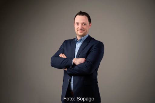 Porträt von Geschäftsführer Ingomar Jünger von Sopago.