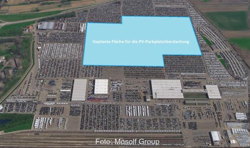 Die größte PV-Überdachung in Deutschland soll den Europa-Park in der Sommersaison komplett mit Solarenergie versorgen.