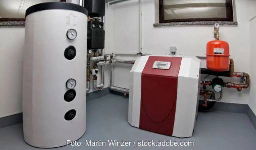 Im Bild eine Wärmepumpe-Heizung für deren Effizienzvorgaben die Initiative Klimaschutz im Bundestag Nachbesserungen im Heizungsgesetz fordert.