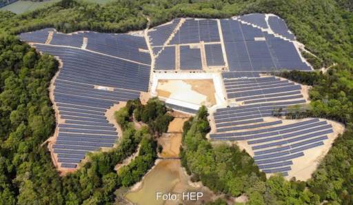 Im Bild ein Photovoltaik-Solarpark von HEP in Japan, nun geht das Unternehmen nach Polen.