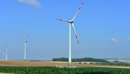 Ein Windpark als Symbol für die Klima-Roadmap für den Niederrhein.