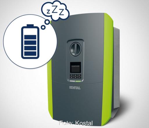 Kostal setzt in der Wechselrichterbaureihe Plenticore einen speziellen Batterie-Ruhemodus ein, der den angeschlossenen PV-Speicher in Zeiten geringer Sonneneinstrahlung schützen soll.