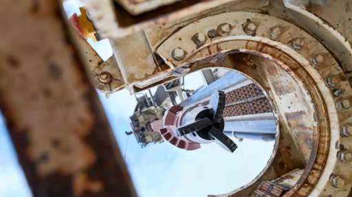 Im Bild ein Geothermie Bohrkopf, der in Bochum in NRW zum Einsatz kam.