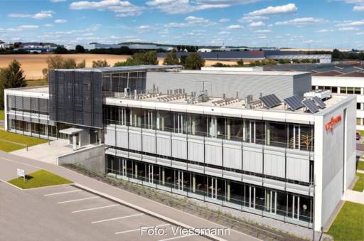 Das Firmengebäude von Viessmann in Faulquemont.