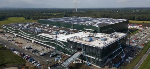 Im Bild die Photovoltaik-Anlage von Levi Strauss, die Sunrock gebaut hat und betreibt.