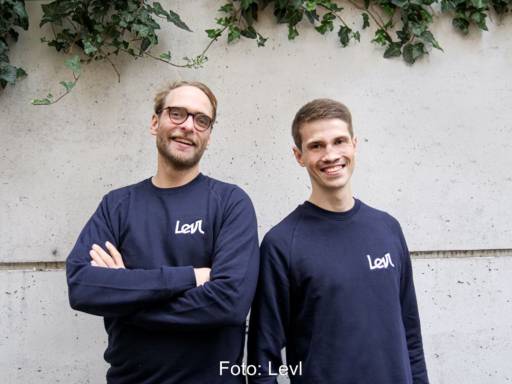 Die beiden Gründer von Levl, Hauke Lapschies und Marco Batschkowski