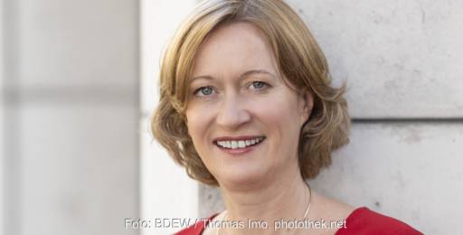 Im Bild BDEW-Hauptgeschäftsführerin Kerstin Andreae
