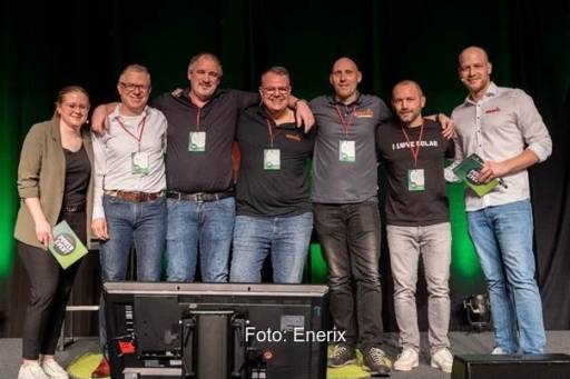 Im Bild der neue Enerix Franchisebeirat.