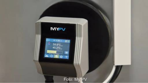 Im Bild der elektrische Heizstab AC Elwa 2 vom Photovoltaikwärmepionier My-PV.