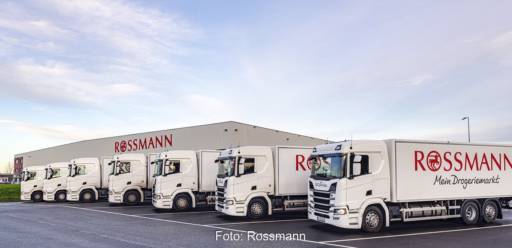 Im Bild ein Rossmann-Logistikzentraum.