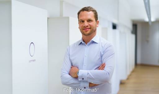 Im Bild 1Komma5°-COO Maximilian Haensel.