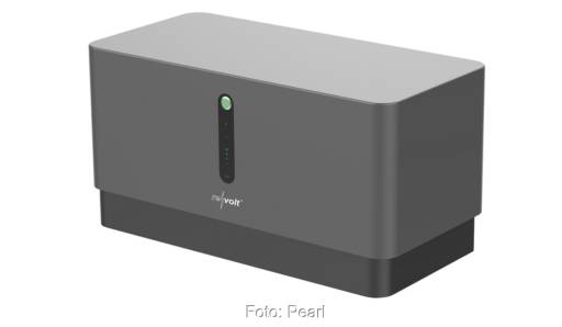 Im Bild der Batteriespeicher für Steckersolargeräte LIT-1030 von Pearl.