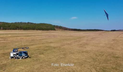 Flugwindenergie-Anlage von Enerkite