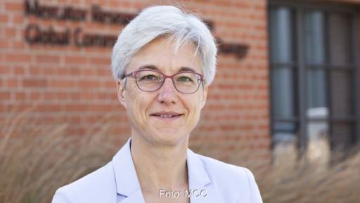 Im Bild Dr. Brigitte Knopf, stellvertretende Vorsitzende des Expertenrats für Klimafragen, die Überlegungen zur Änderung des Steuerungsmechanismus im Klimaschutzgesetz kritisch sieht.