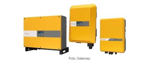 Im Bild Wechselrichter von Solarmax, der Shop hat Insolvenz angemeldet.
