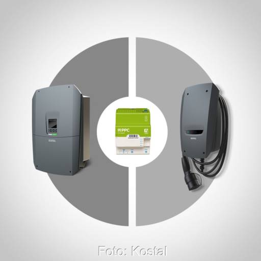 Ein Wechselrichter und ein CLS-Gerät zur Steuerung der Solarstromeinspeisung.