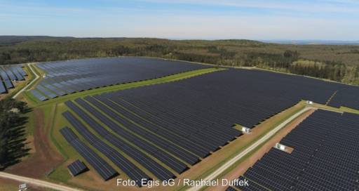 Im Bild der Solarpark Bundorf.