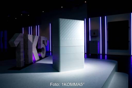 Stromspeicher PowerHarvester im TechLab in Berlin