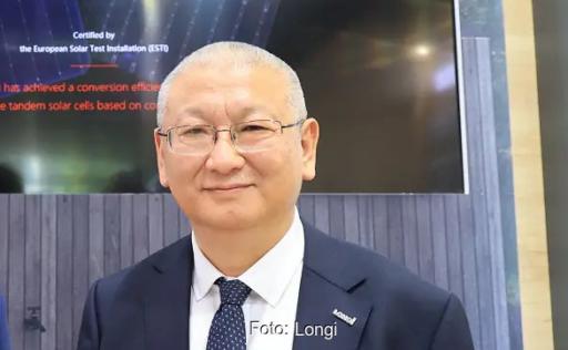 Im Bild Longi-Gründer Zhenguo Li, der als CEO zurückgetreten ist.