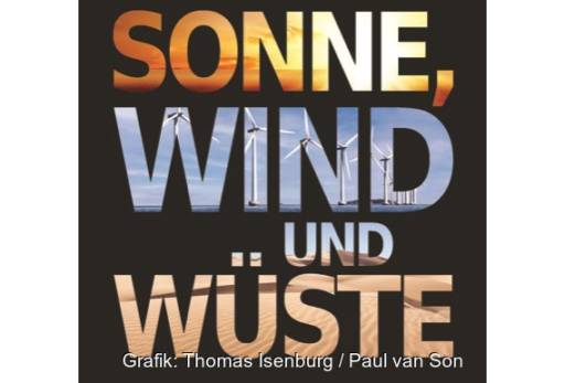 Im Bild das Cover des Buches „Sonne, Wind und Wüste“.