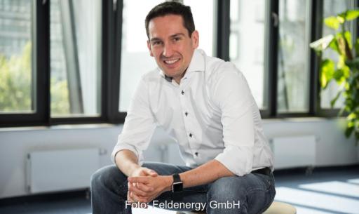 Adrian Renner, Mitgründer und CEO vom Agri-PV Projektentwickler Feldenergy.