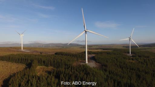 Windpark im Binnenland