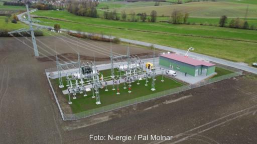 Umspannwerk der N-ergie, flexible Netzanschlussvereinbarungen für die volldynamische Betriebsweise von Windenergie und Biogas sollen den Ausbau der erneuerbaren Energien ermöglichen.