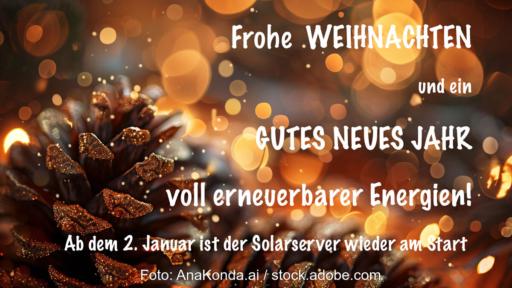 Tannenzapfen im warmen Licht -Weihnachtsmotiv