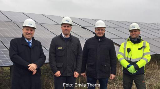 Envia Therm hat seinen zweiten Photovoltaik-Solarpark in Guben im Landkreis Spree-Neiße in Betrieb genommen.