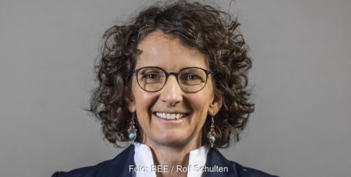 Im Bild Dr. Christine Falken-Großer, neue Hauptgeschäftsführerin des Bundesverbands Erneuerbare Energie (BEE).