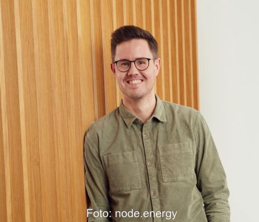 Portrait von Falko Meier-Hübner, Experte für kaufmännische Betriebsführung bei node.energy.