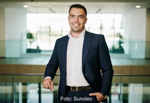 Porträt von Kaloyan Velichkov, CEO von Sunotec