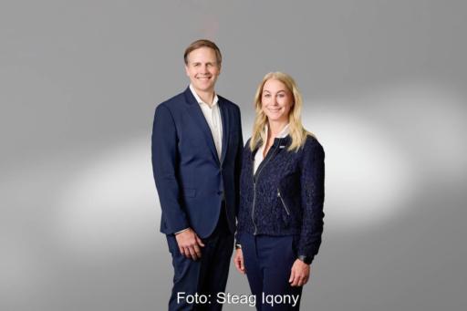 Neu im Vorstand der Steag Iqony: Gundolf Schweppe und Verena Sievers.