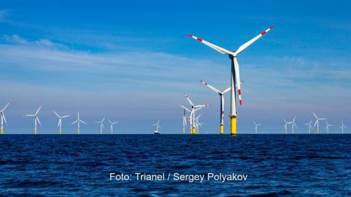 Trianel Windpark Borkum in der Nordsee