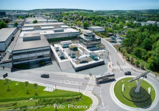 Im Bild der All Electric Society Park von Phoenix Contact.