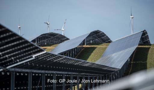 Im Bild der Photovoltaik-Solarpark Boitzenburger Land.