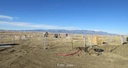 Größter Photovoltaik-Solarpark vom Juwi ist das Projekt Pike Solar im US-Bundesstaat Colorado, für das jetzt die Bauarbeiten begonnen haben.